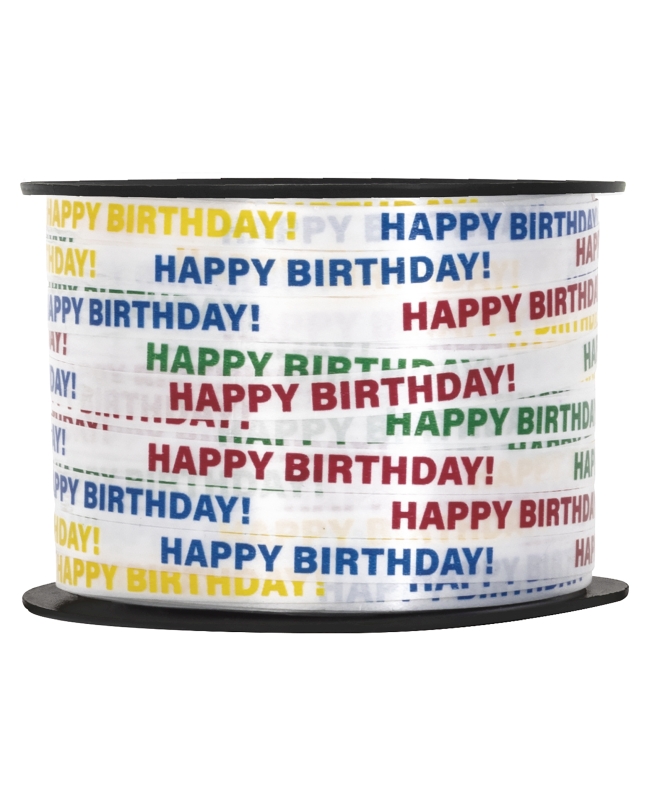 Cinta Rizo Happy Bday 5mm X 201m