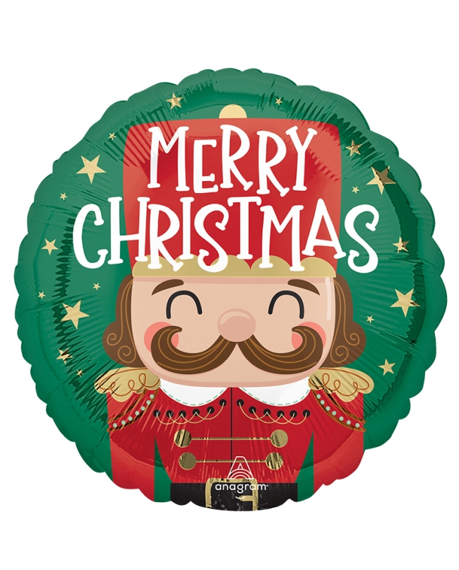 18/45cm Cascanueces Merry Xmas