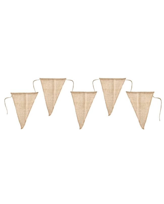 Banderin Natural 15 X 26cm X 3m Yute ***OFERTA DTO NO ACUMULABLE