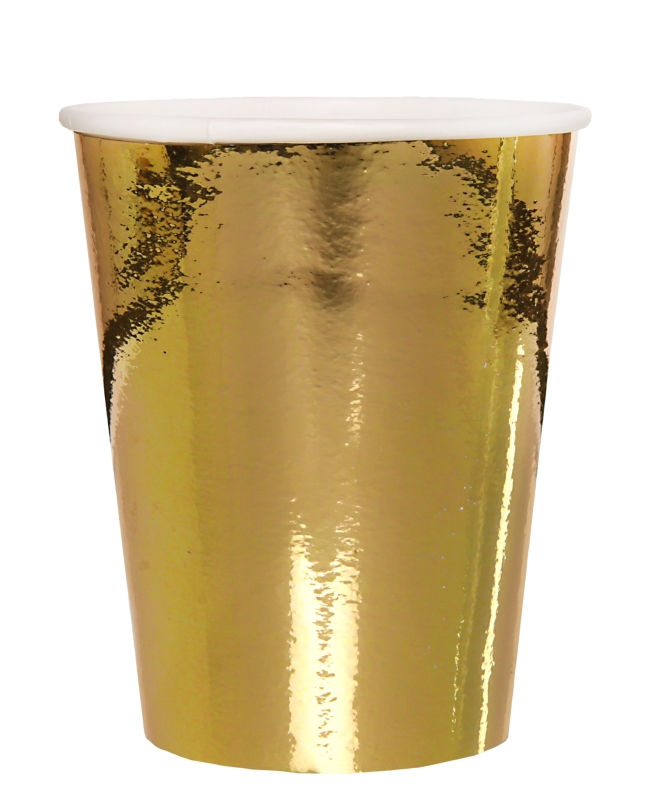 Vaso Mtl Oro 7.8X9.7cm 27cl Carton ***OFERTA DTO NO ACUMULABLE