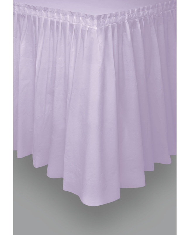 Faldon Mesa Plastico Lila 4,27Mx74cm ***OFERTA DTO NO ACUMULABLE