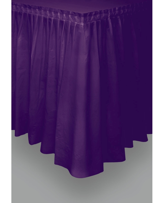 Faldon Mesa Plastico Morado 4,27Mx74cm ***OFERTA DTO NO ACUMULABLE