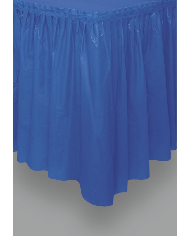 Faldon Mesa Plastico Azul Real 4,27Mx74cm ***OFERTA DTO NO ACUMULABLE