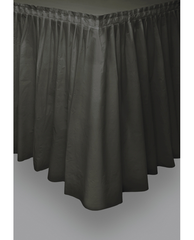 Faldon Mesa Plastico Negro 4,27Mx74cm ***OFERTA DTO NO ACUMULABLE