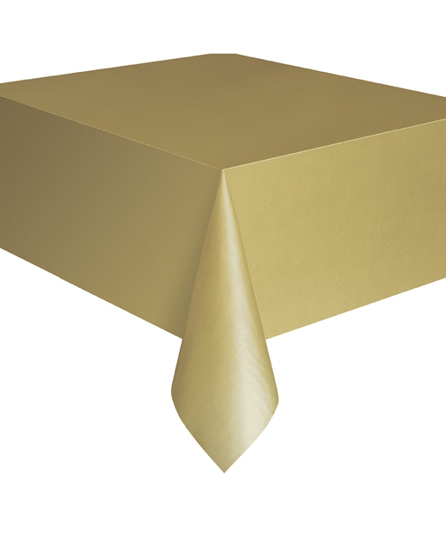 Mantel Plastico Oro 1,37X2,74M Pkg Peq. ***OFERTA DTO NO ACUMULABLE