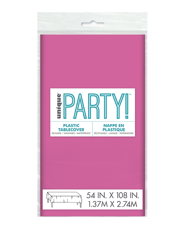 Mantel Plastico Fucsia 1,37X2,74M Pkg Peq. ***OFERTA DTO NO ACUMULABLE