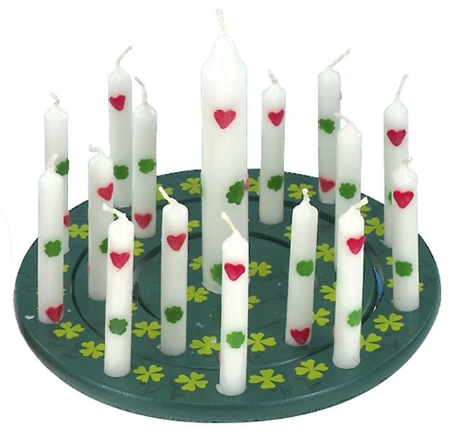 Velas Cumpleaños Simbolos 8/13.5cm