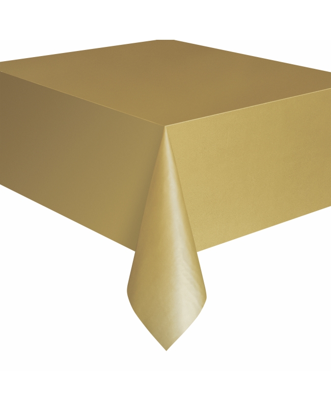 Mantel Plastico Dorado 1,37X2,74m ***OFERTA DTO NO ACUMULABLE