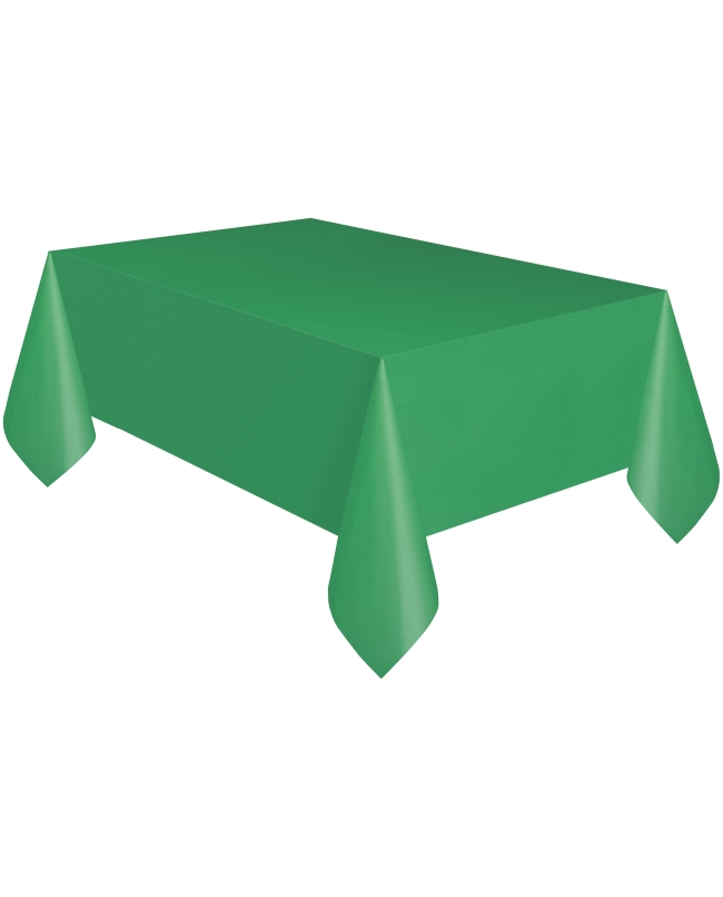 Mantel Plastico Verde Esmeralda 1,37X2,74m ***OFERTA DTO NO ACUMULABLE