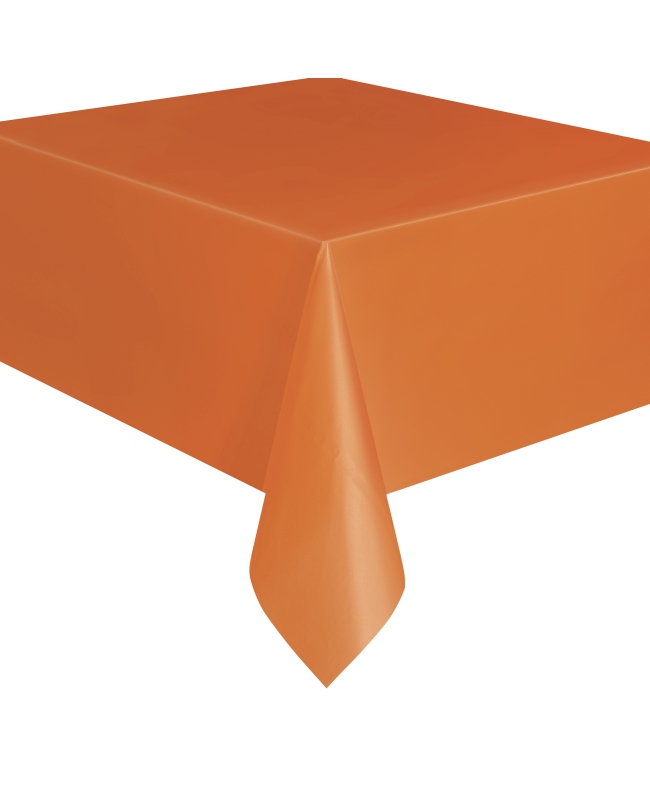 Mantel Plastico Naranja 1,37X2,74M ***OFERTA DTO NO ACUMULABLE