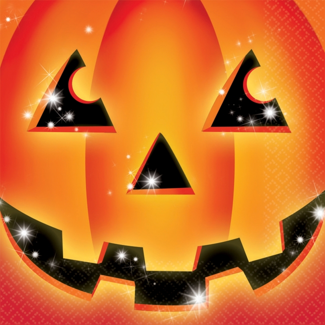 SERVILLETAS 33x33cm PUMPKINS 