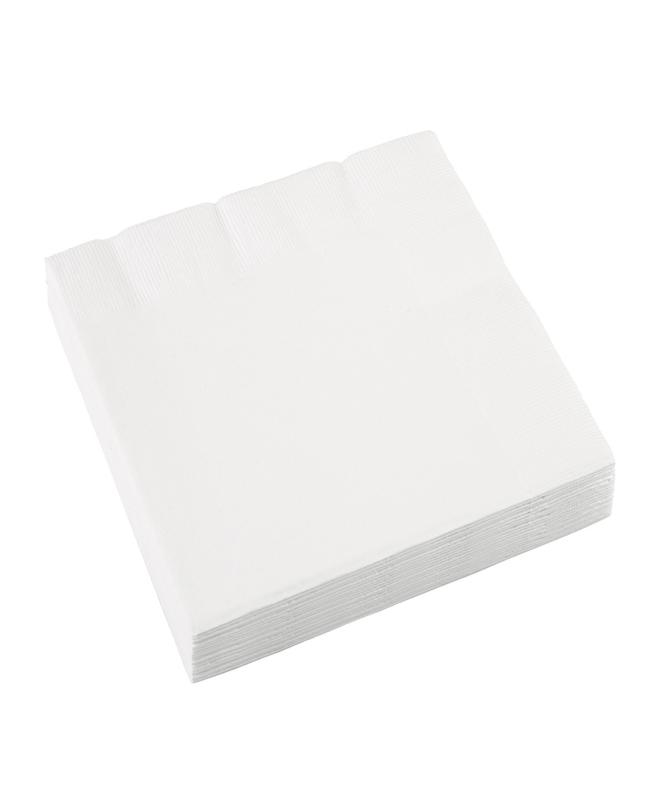 Servilletas 33X33cm Blanca  ***OFERTA DTO NO ACUMULABLE