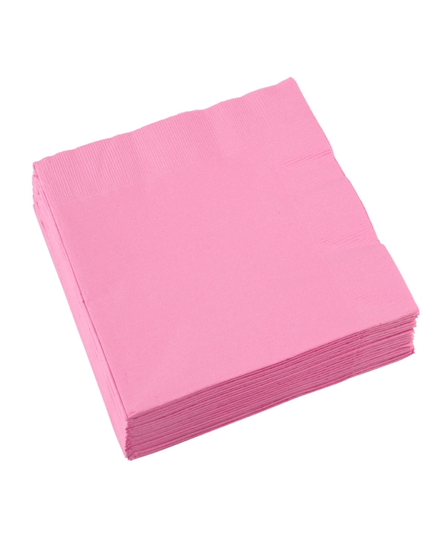 Servilletas 33X33cm Nuevo Rosa  ***OFERTA DTO NO ACUMULABLE