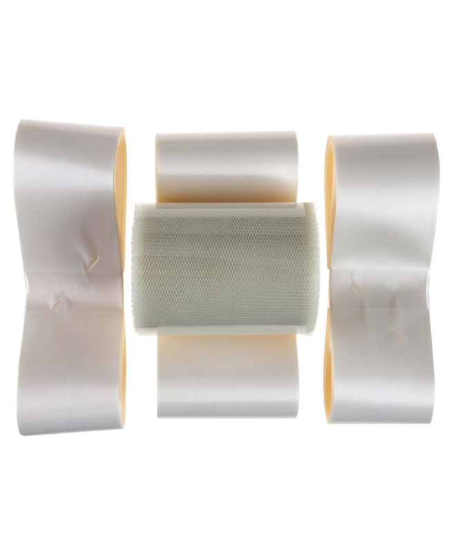 Kit Lazo Coche Marfil 24.5 X 23.5 X 7cm Poliester Y Poliprop. ***OFERTA DTO NO ACUMULABLE