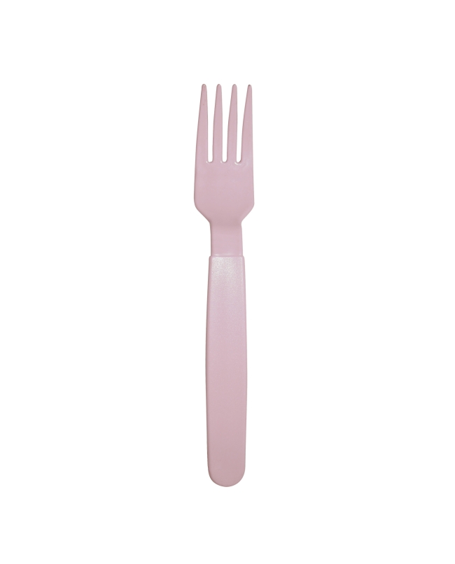 Tenedor Reutilizable Talco Rosa 18,5cm PP+Mineral ***OFERTA DTO NO ACUMULABLE