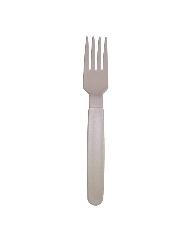 Tenedor Reutilizable Talco Marron-Gris Topo 18,5cm PP+Mineral ***OFERTA DTO NO ACUMULABLE