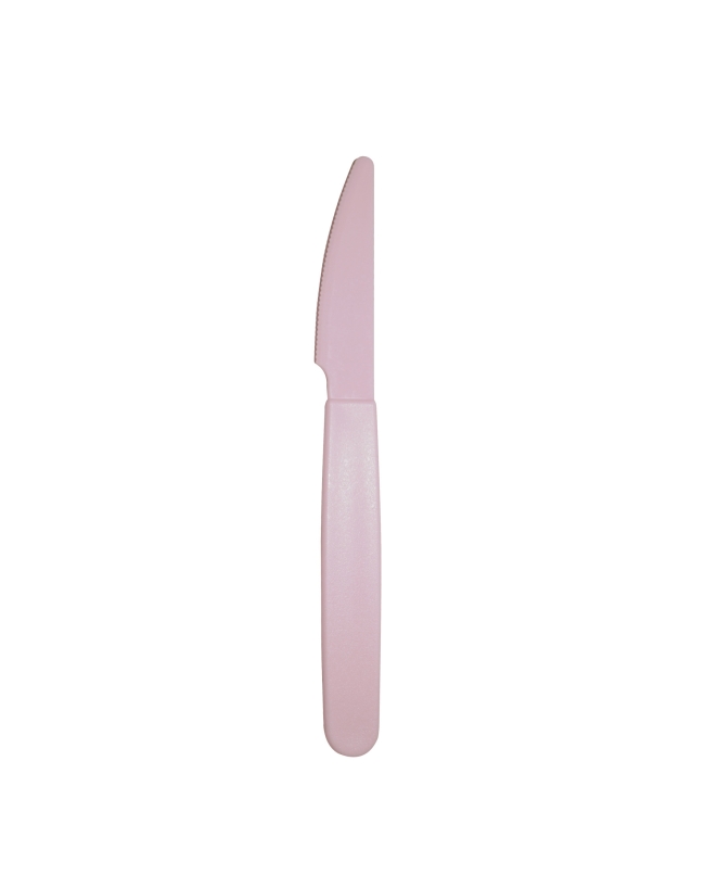 Cuchillo Reutilizable Talco Rosa 18,5cm PP+Mineral ***OFERTA DTO NO ACUMULABLE