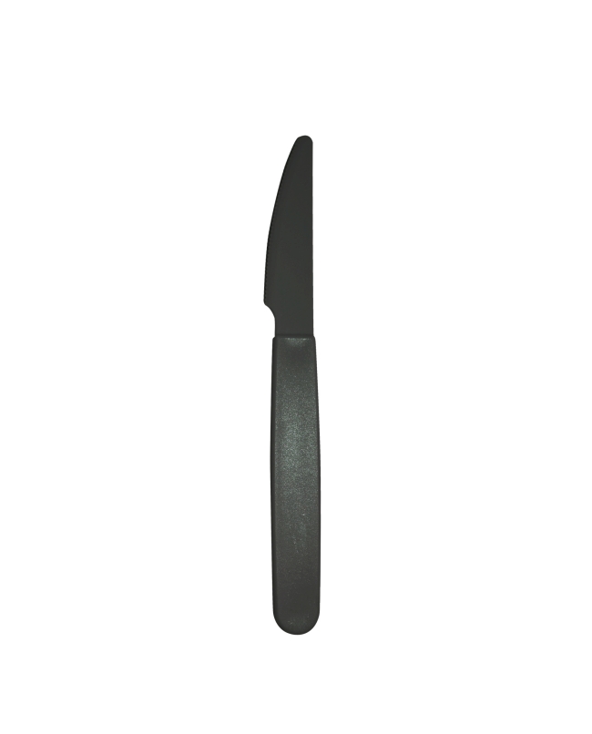 Cuchillo Reutilizable Talco Gris Antracita 18,5cm PP+Mineral ***OFERTA DTO NO ACUMULABLE