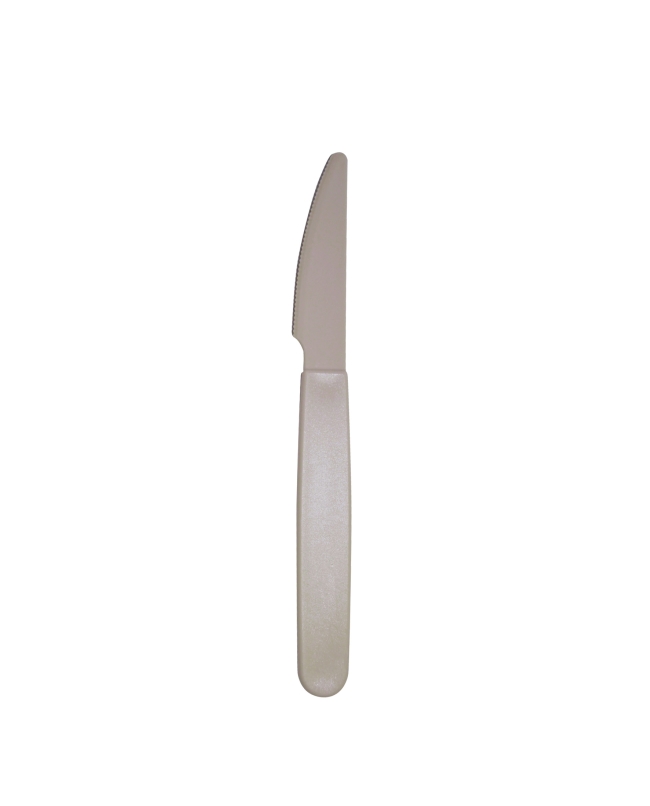 Cuchillo Reutilizable Talco Marron-Gris Topo 18,5cm PP+Mineral ***OFERTA DTO NO ACUMULABLE