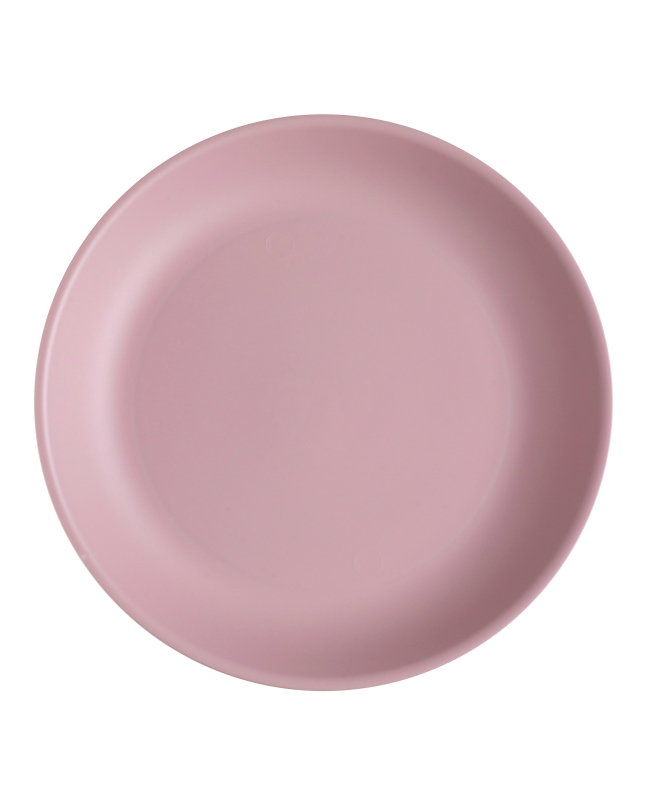 Plato Reutilizable Talco 20,8cm Rosa PP+Mineral ***OFERTA DTO NO ACUMULABLE
