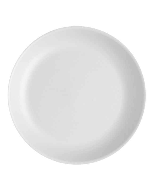 Plato Reutilizable Talco 20,8cm Blanco PP+Mineral ***OFERTA DTO NO ACUMULABLE