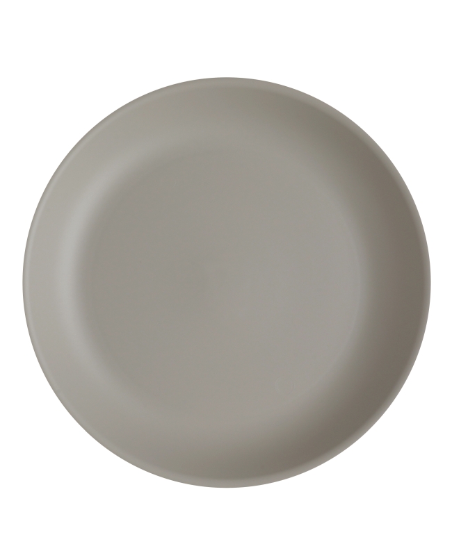 Plato Reutilizable Talco 20,8cm Marron-Gris Topo PP+Mineral ***OFERTA DTO NO ACUMULABLE