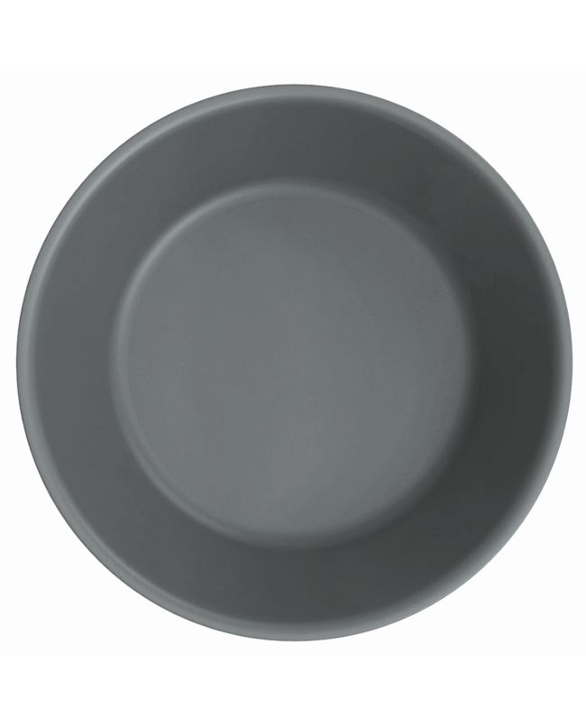 Plato Reutilizable Talco Hondo 17,8cm Gris Antracita PP+Mineral ***OFERTA DTO NO ACUMULABLE