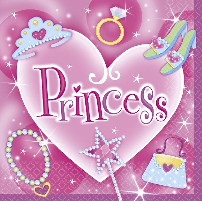 Servilleta Mediana 33X33 Princess ***OFERTA DTO NO ACUMULABLE