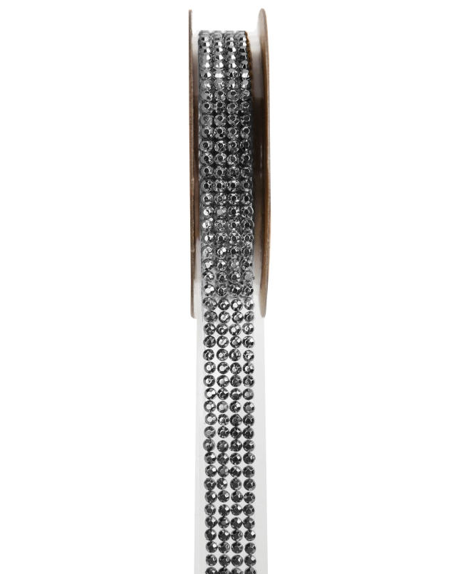 Cinta Pegatinas Stras Plata 15mm X 1m Poliprop. ***OFERTA DTO NO ACUMULABLE