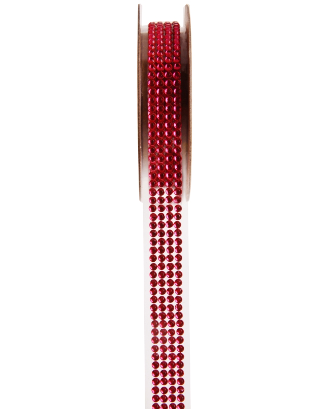 Cinta Pegatinas Stras Rojo 15mm X 1m Poliprop. ***OFERTA DTO NO ACUMULABLE