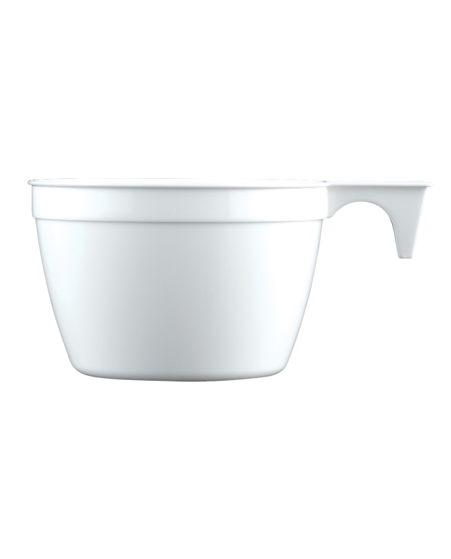 Taza Cafe Reutilizable Blanca 9cl Polipropileno ***OFERTA DTO NO ACUMULABLE