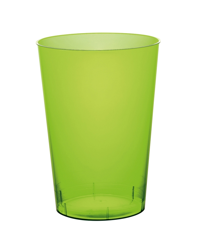 Vaso Reutilizable Verde 20cl Poliestireno ***OFERTA DTO NO ACUMULABLE