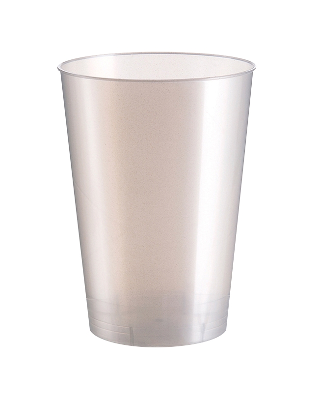 Vaso Reutilizable Blanco Perlado 20cl Poliestireno ***OFERTA DTO NO ACUMULABLE