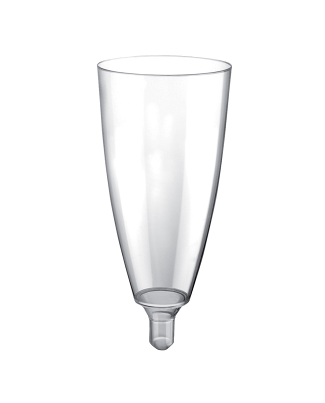 Copa Reutilizable Vino Transparente Sin Pie 12cl Poliestireno ***OFERTA DTO NO ACUMULABLE
