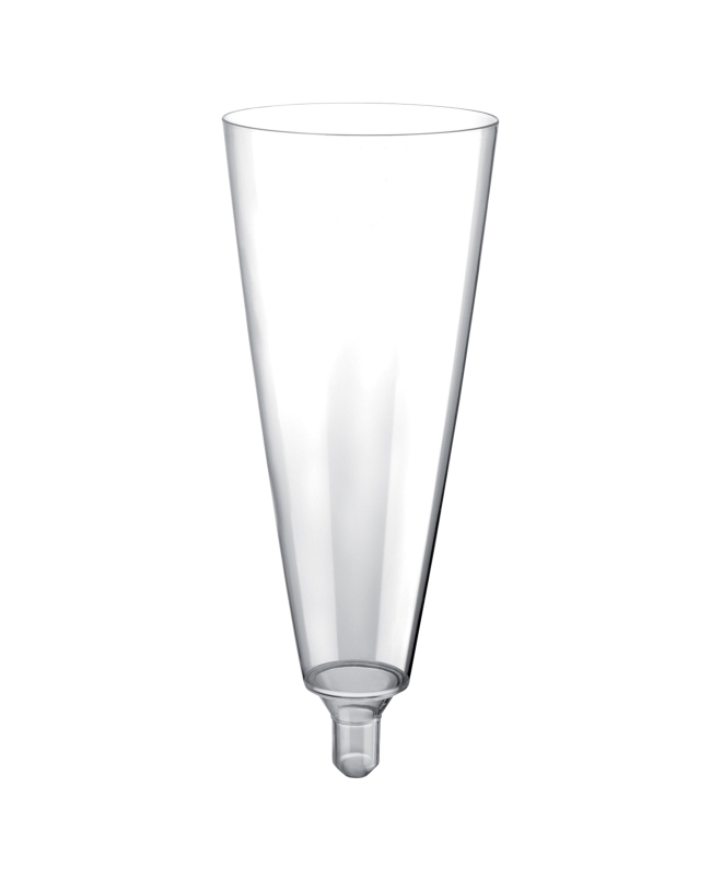 Copa Reutilizable Maxi Transparente Sin Pie 16cl Poliestireno ***OFERTA DTO NO ACUMULABLE
