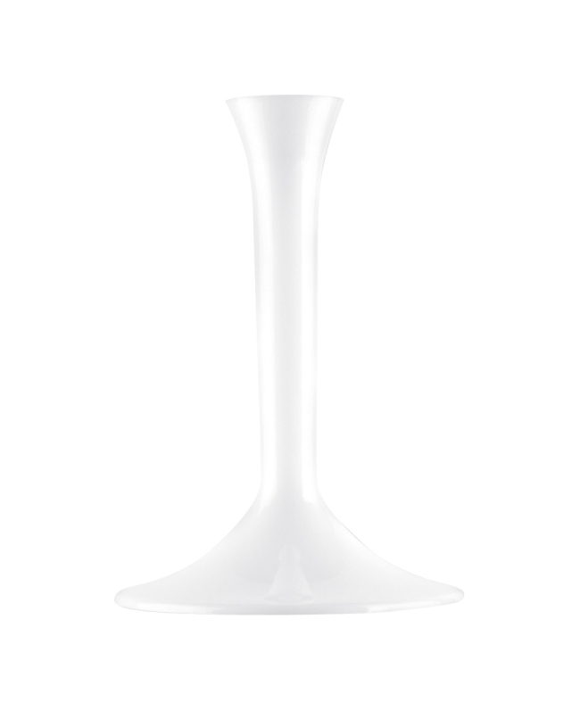Pie Para Copa Reutilizable Blanca 9X6.5cm Poliestireno ***OFERTA DTO NO ACUMULABLE