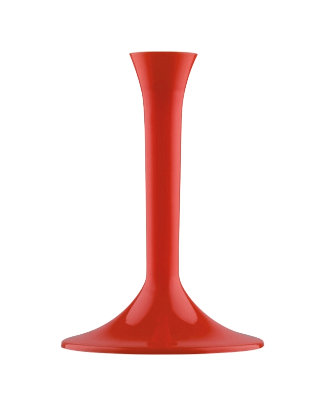 Pie Para Copa Reutilizable Roja 9X6.5cm Poliestireno ***OFERTA DTO NO ACUMULABLE
