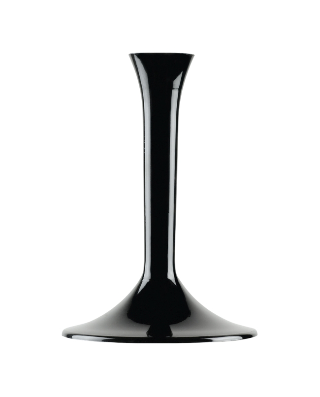 Pie Para Copa Reutilizable Negra 9X6.5cm Poliestireno ***OFERTA DTO NO ACUMULABLE