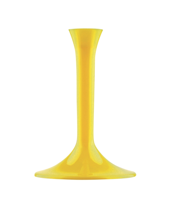 Pie Para Copa Reutilizable Amarilla 9X6.5cm Poliestireno ***OFERTA DTO NO ACUMULABLE