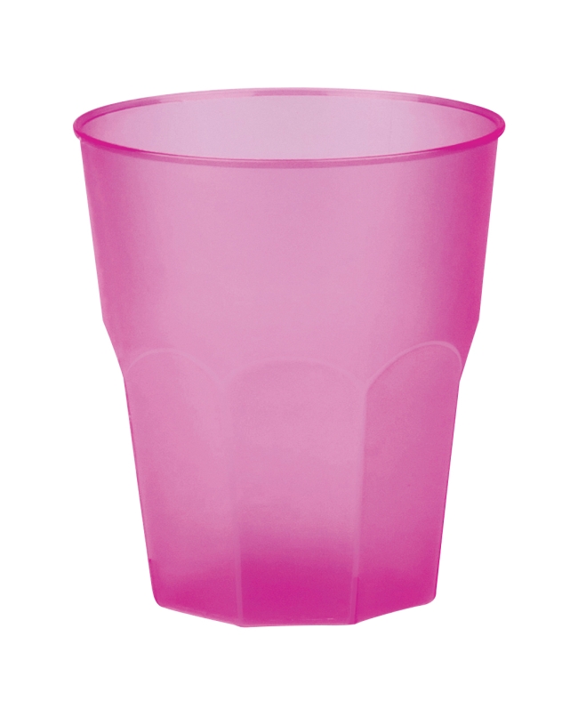 Vaso Reutilizable Coctel Fucsia 35cl Polipropileno ***OFERTA DTO NO ACUMULABLE