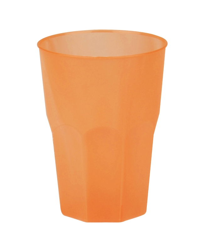 Vaso Reutilizable Coctel Naranja 42cl Polipropileno ***OFERTA DTO NO ACUMULABLE