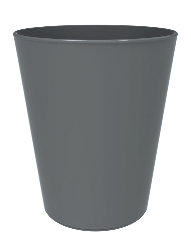 Vaso Reutilizable Talco Gris Antracita 33cl PP+Mineral ***OFERTA DTO NO ACUMULABLE