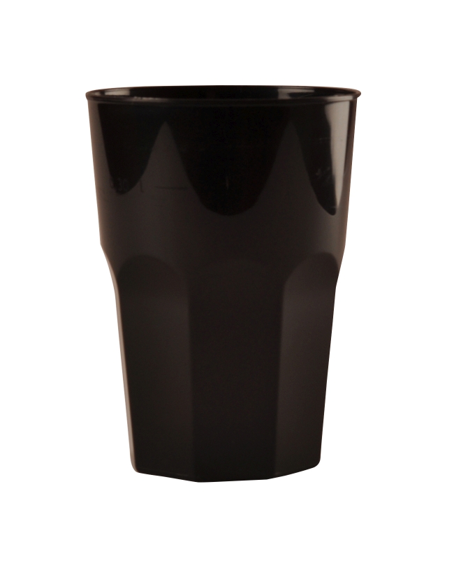 Vaso Reutilizable Coctel Negra 42cl Polipropileno ***OFERTA DTO NO ACUMULABLE