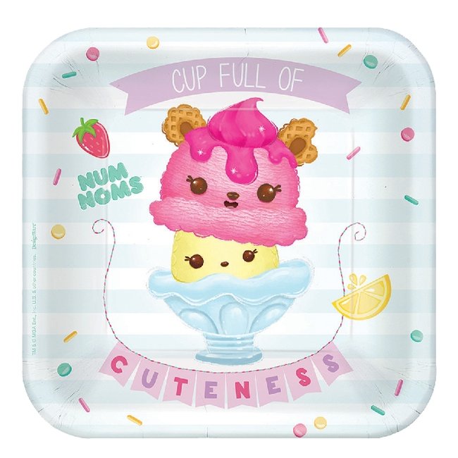 Platos Num Noms Paper Plates 18cm ***OFERTA DTO NO ACUMULABLE 