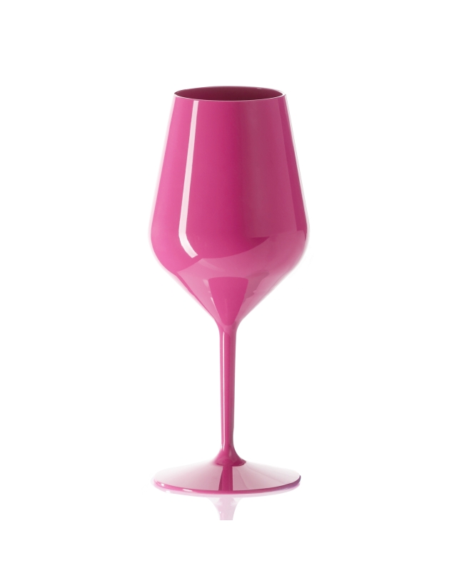 Copa Reutilizable Vino Fucsia 47cl Material Tritan ***OFERTA DTO NO ACUMULABLE