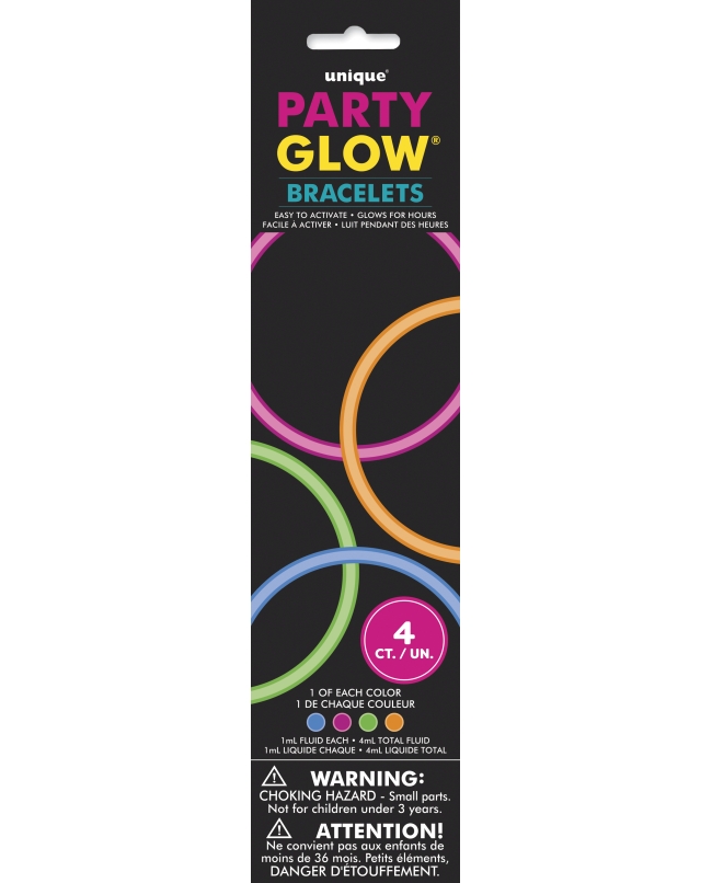 Pulseras Neon Surtidos 20,3cm