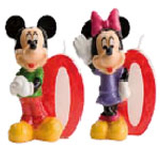 Vela Disney Mickey &amp; Minnie N&ordm; 0 ***OFERTA DTO NO ACUMULABLE