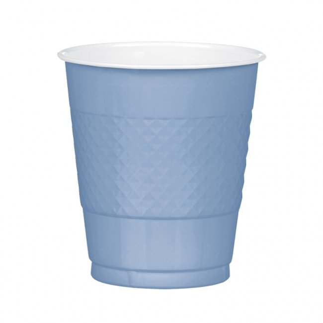 Vaso Plast. 355ml Azul Pastel Nuevo ***OFERTA DTO NO ACUMULABLE