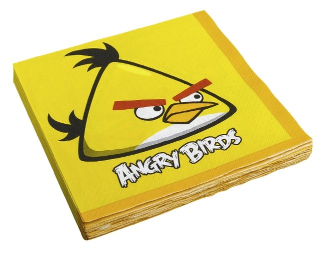Servilleta Mediana 33X33: Angry Birds ***OFERTA DTO NO ACUMULABLE