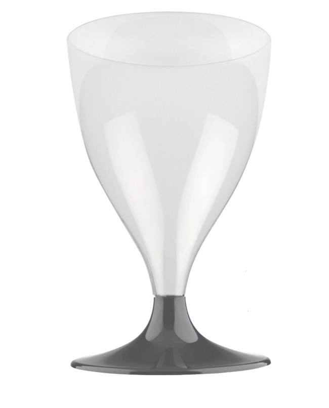 Copa Reutilizable Vino Talco Gris Antracita 20.4cl Ps/PP+Mineral ***OFERTA DTO NO ACUMULABLE